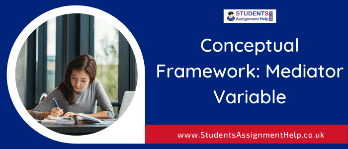 Conceptual framework: Mediator variable