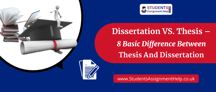 dissertation vs thesis in uk