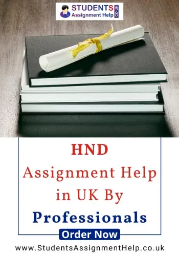 HND Assignment Help in the UK by expert writers