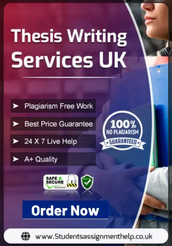 Professional Thesis writing help in UK for Master’s & MBA