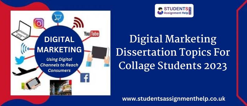 dissertation topics digital marketing