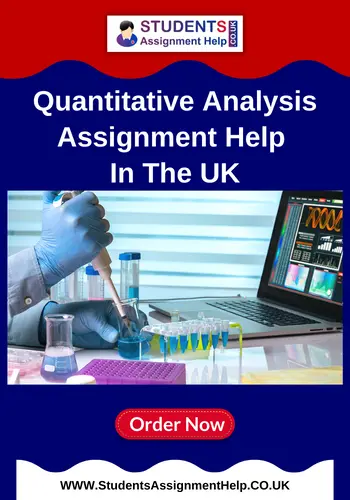 Quantitative Analysis Assignment Help in UK