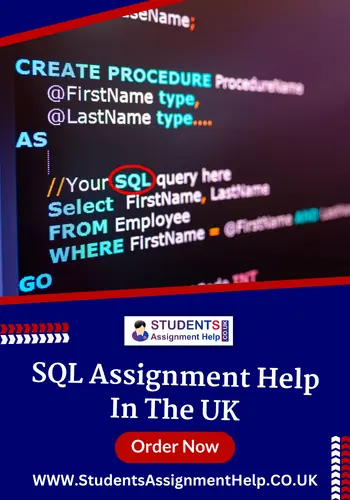 SQL Assignment Help in UK