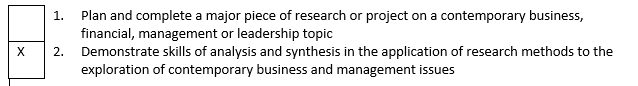 LD9706: Marketing Metrics and Analysis