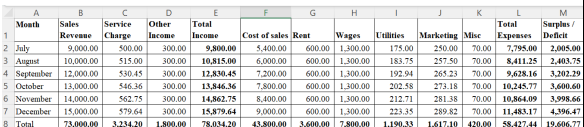 AFM0ICD Budgeting Advice Assignment 1: Mr Confused Case Study on Business Budget Planning, Monitoring and Communication Using Microsoft Office Tools