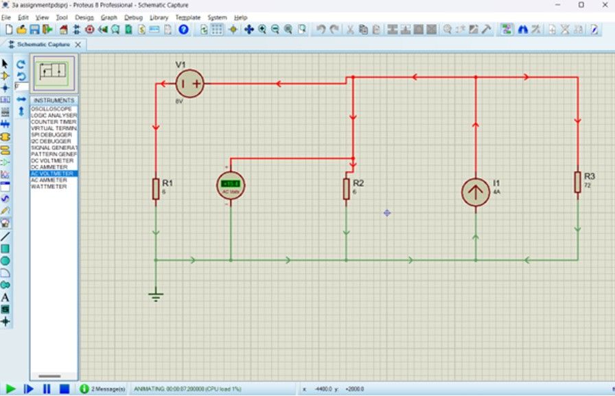 Pearson BTEC Level 5 Higher National Diploma in Engineering : Unit 4019 Electrical and Electronic Principles Assignment Final Report with Practical Labs, Circuit Analysis & Simulations