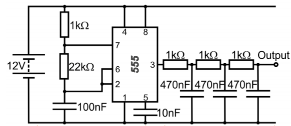 Figure 1: Model of a single phase voltage source inverter
